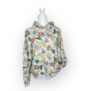Nickelodeon RUGRATS Character Pullover Hoodie Size Medium